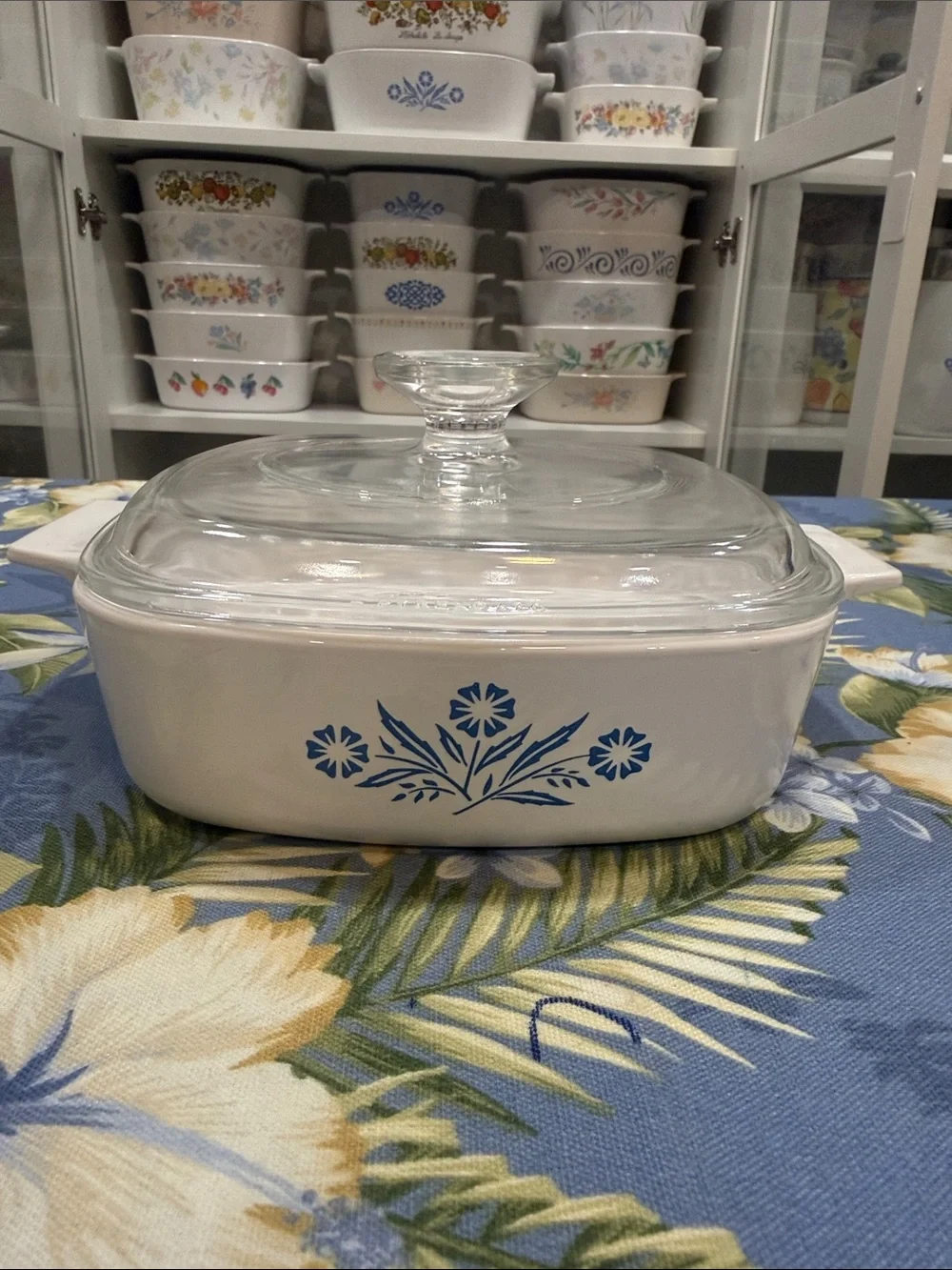 Corningware Blue Cornflower Design A-1-B